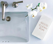 Cloth-Like Disposable Guest Towels Good Clean Fun Hand Towels & Holders