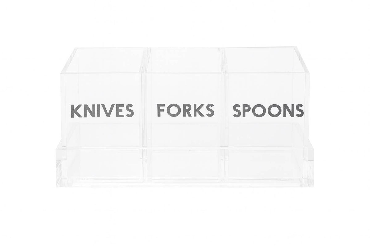 Cutlery Caddy, Clear