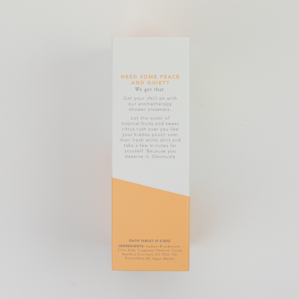 Done Parenting Today - Aromatherapy Shower Steamers - Island Citrus - Set of 8 Bath Accessories