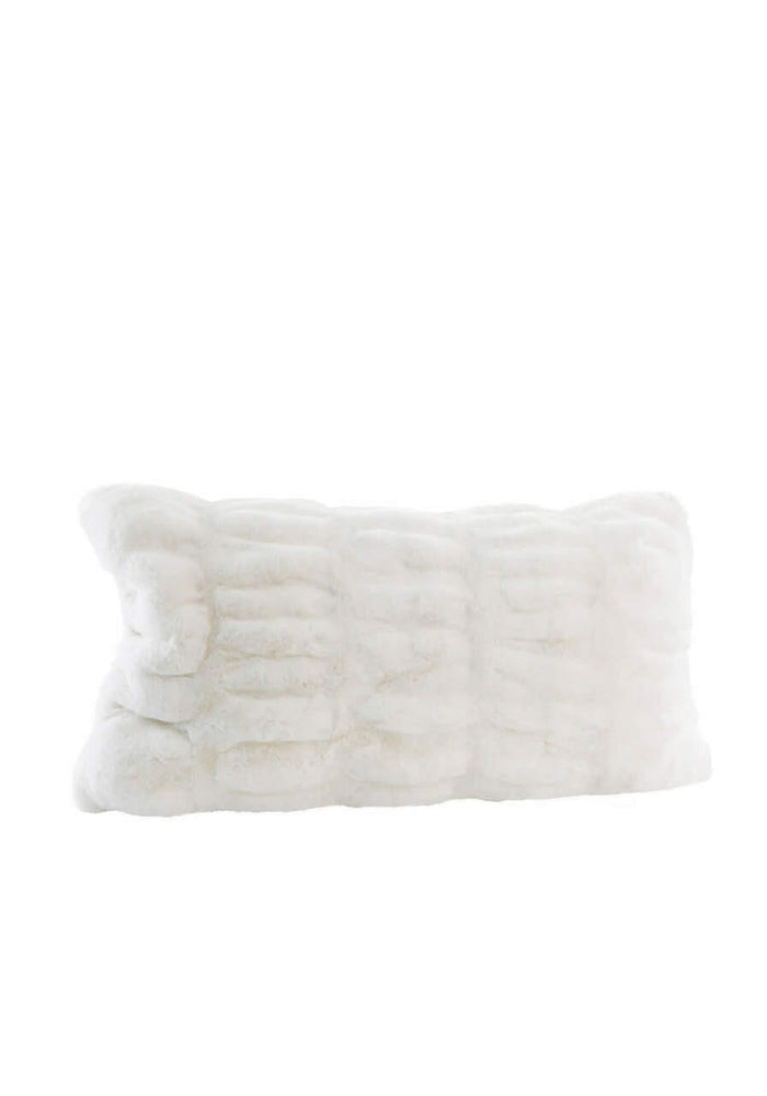 Couture Collection Pillow Snow Mink 12x22