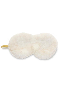 Faux Fur Sparkle Eye Mask