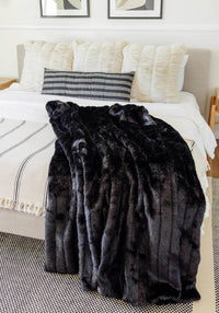Signature Series Faux Fur Throw 60x72