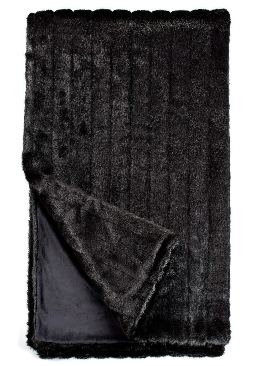 Signature Series Faux Fur Throw 60x72