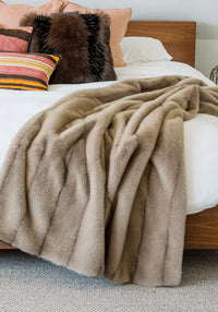 Signature Series Faux Fur Throw 60x72