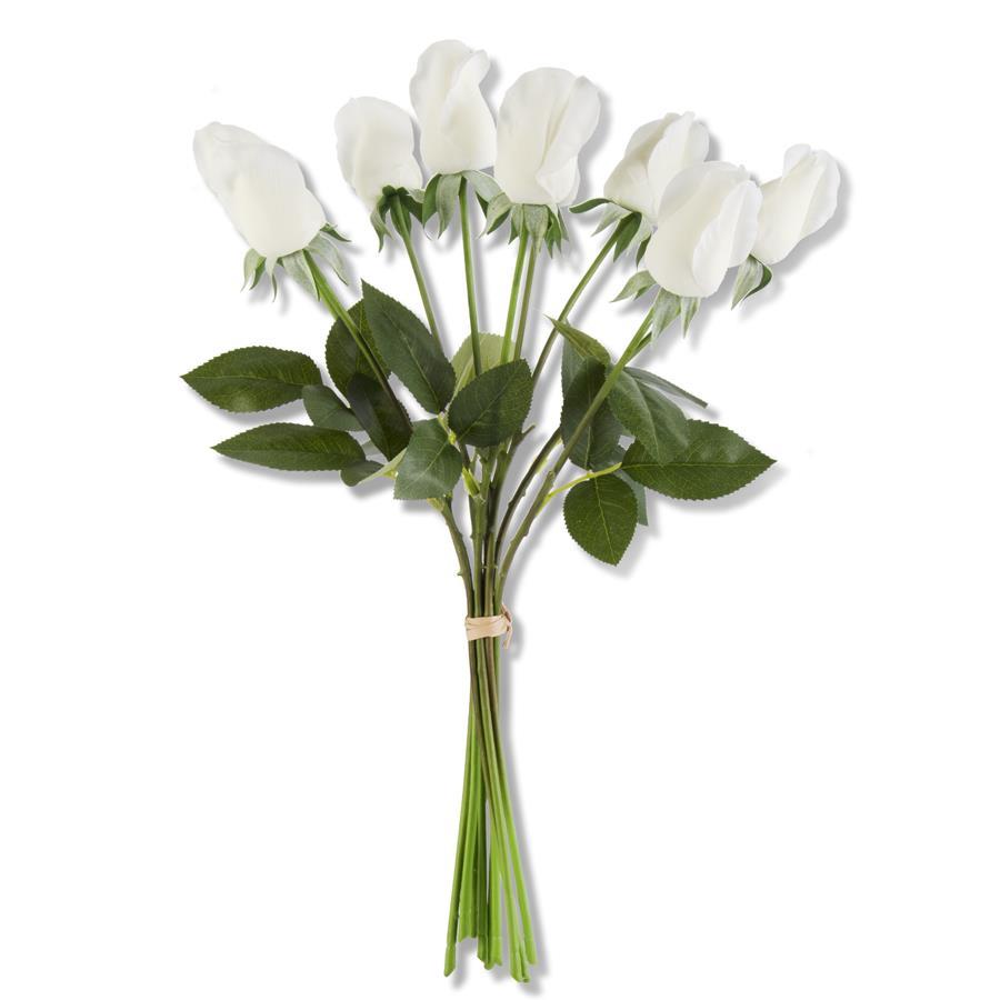 Bouquet of white flowers with green leaves on a white background set of 9