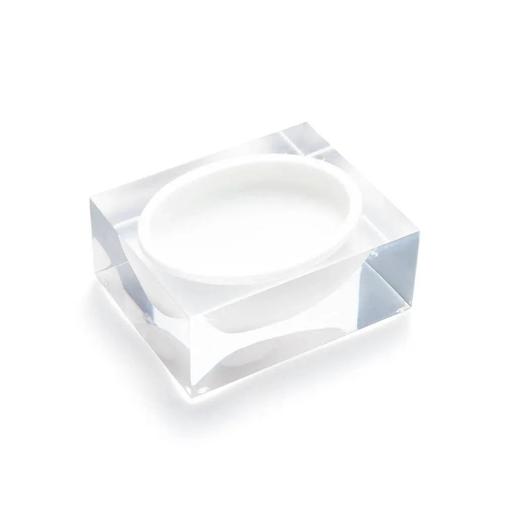 Block Bowl Hamptons White Decorative Bowls