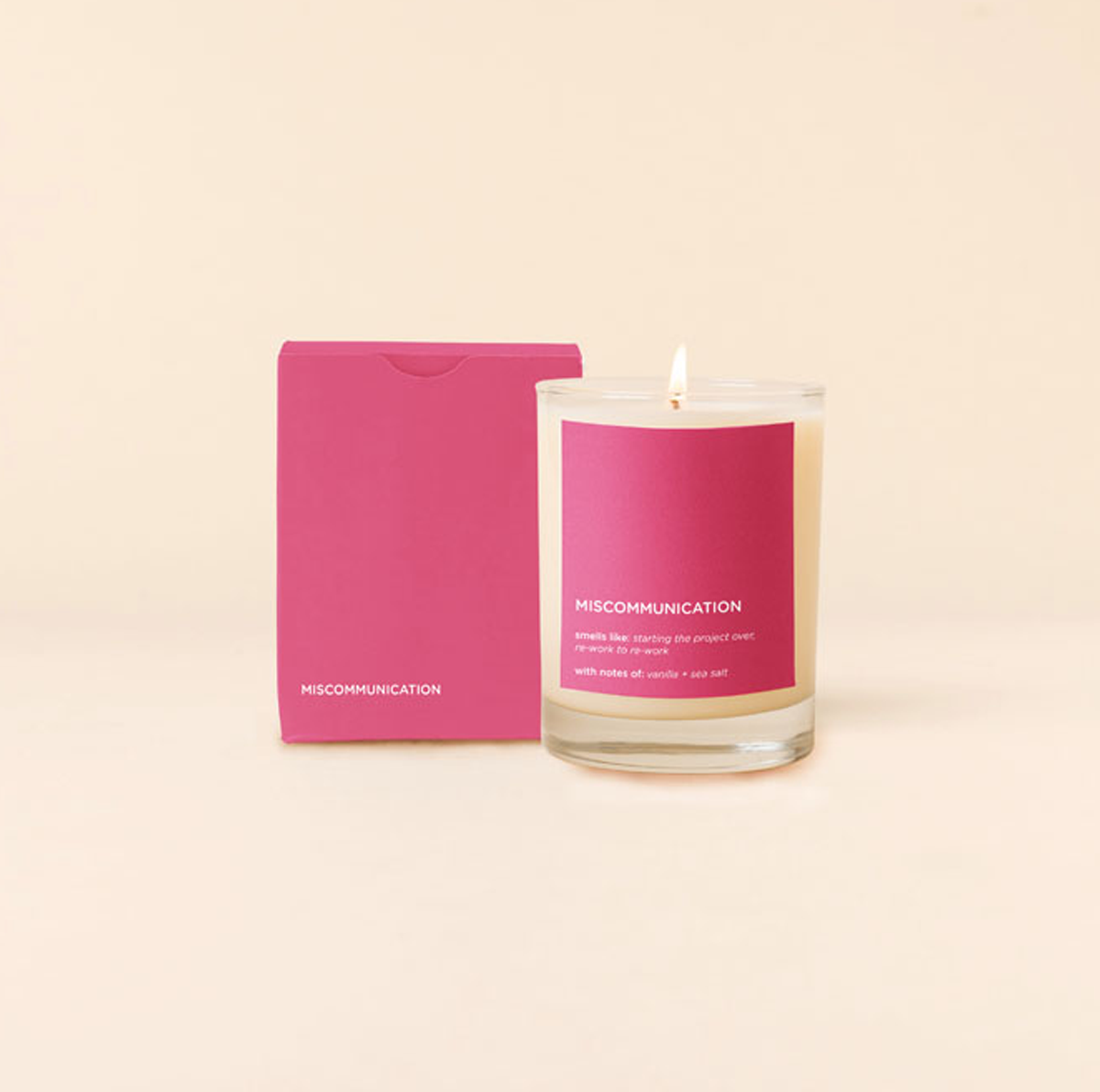 Candle Rocks Glass - Life