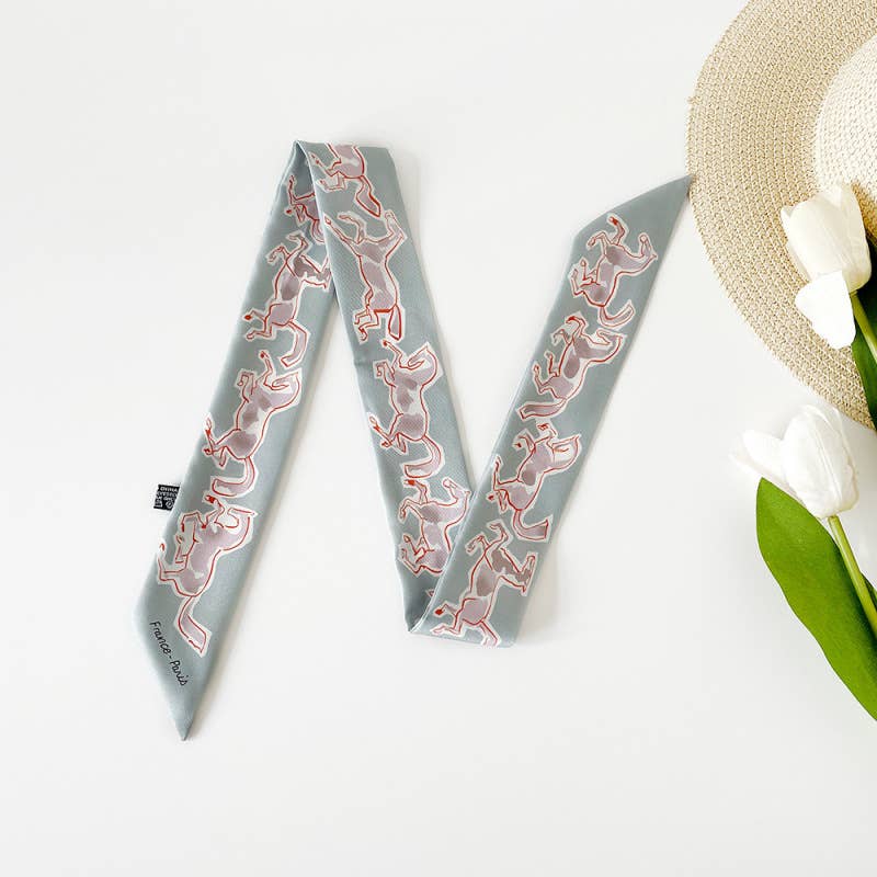 Versatile Printed Scarf Headband Fashion Accessory