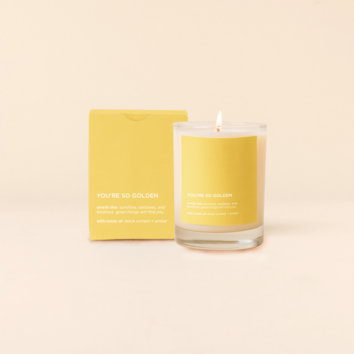 Candle Rocks Glass - Life