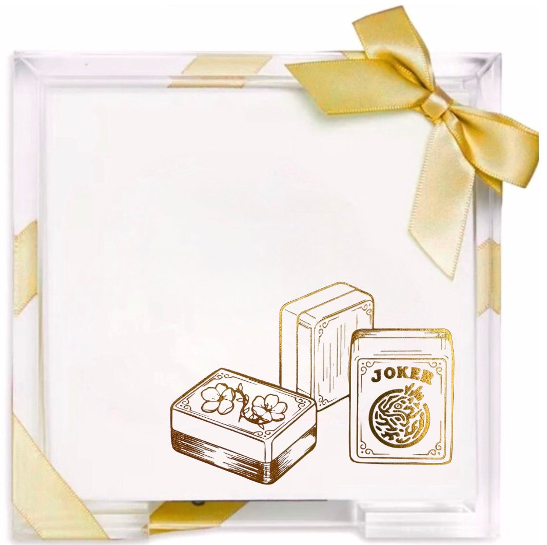 Acrylic Cocktail Napkin Hostess Set