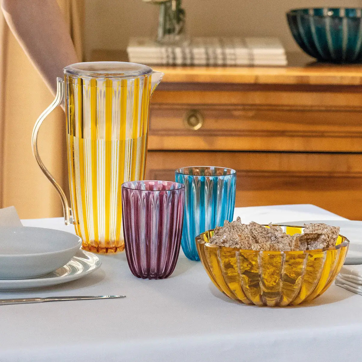 Deco Pop Tall Tumblers S/2 Barware/Gifts