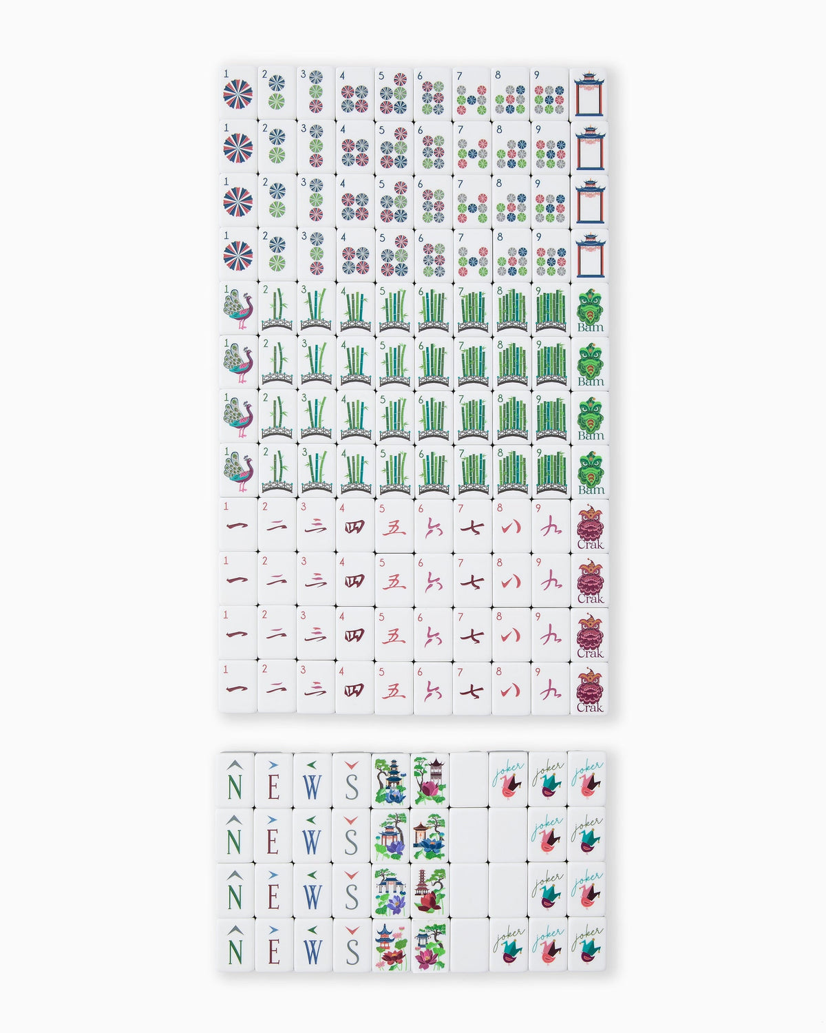 Mahjong Tile Set