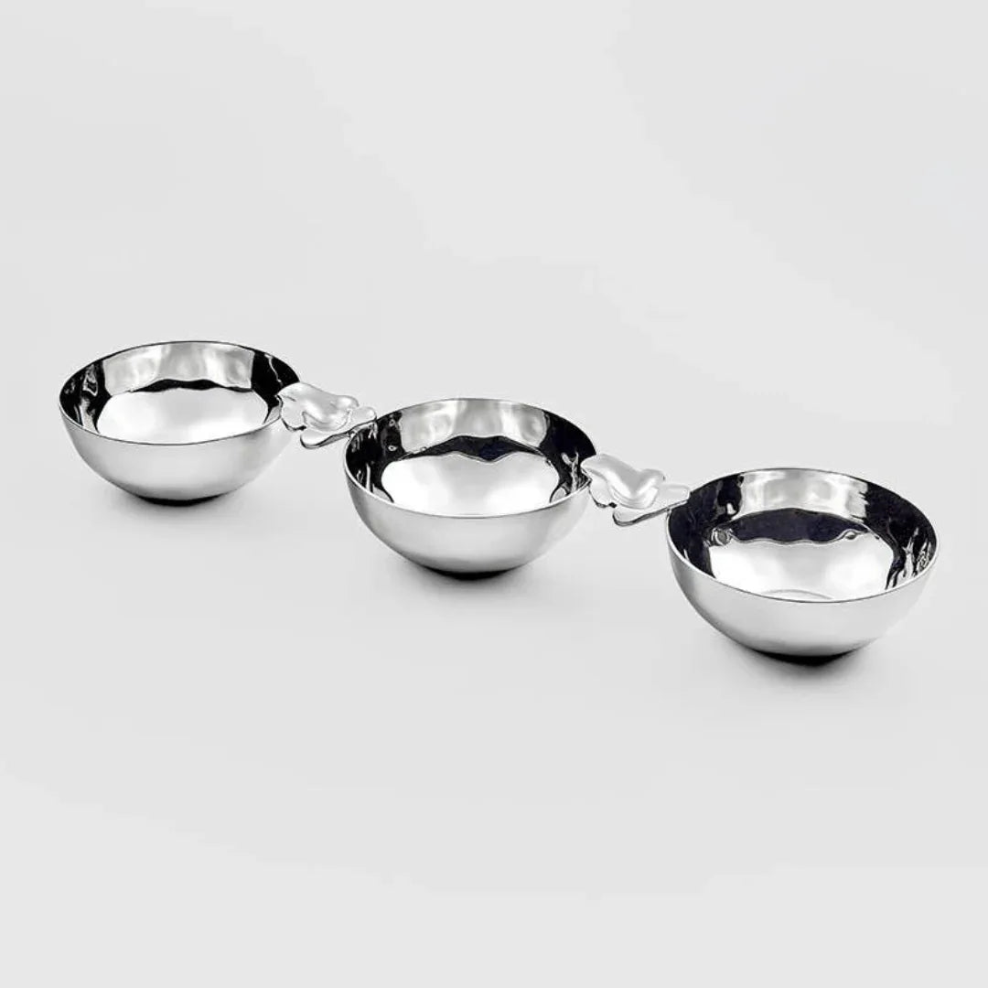 Ginkgo 3-Bowl Set Serving Bowl