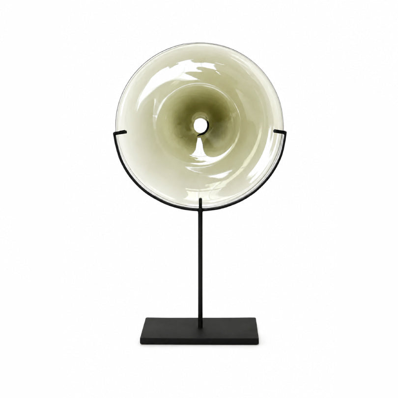 Small Gray Pool Sculpture