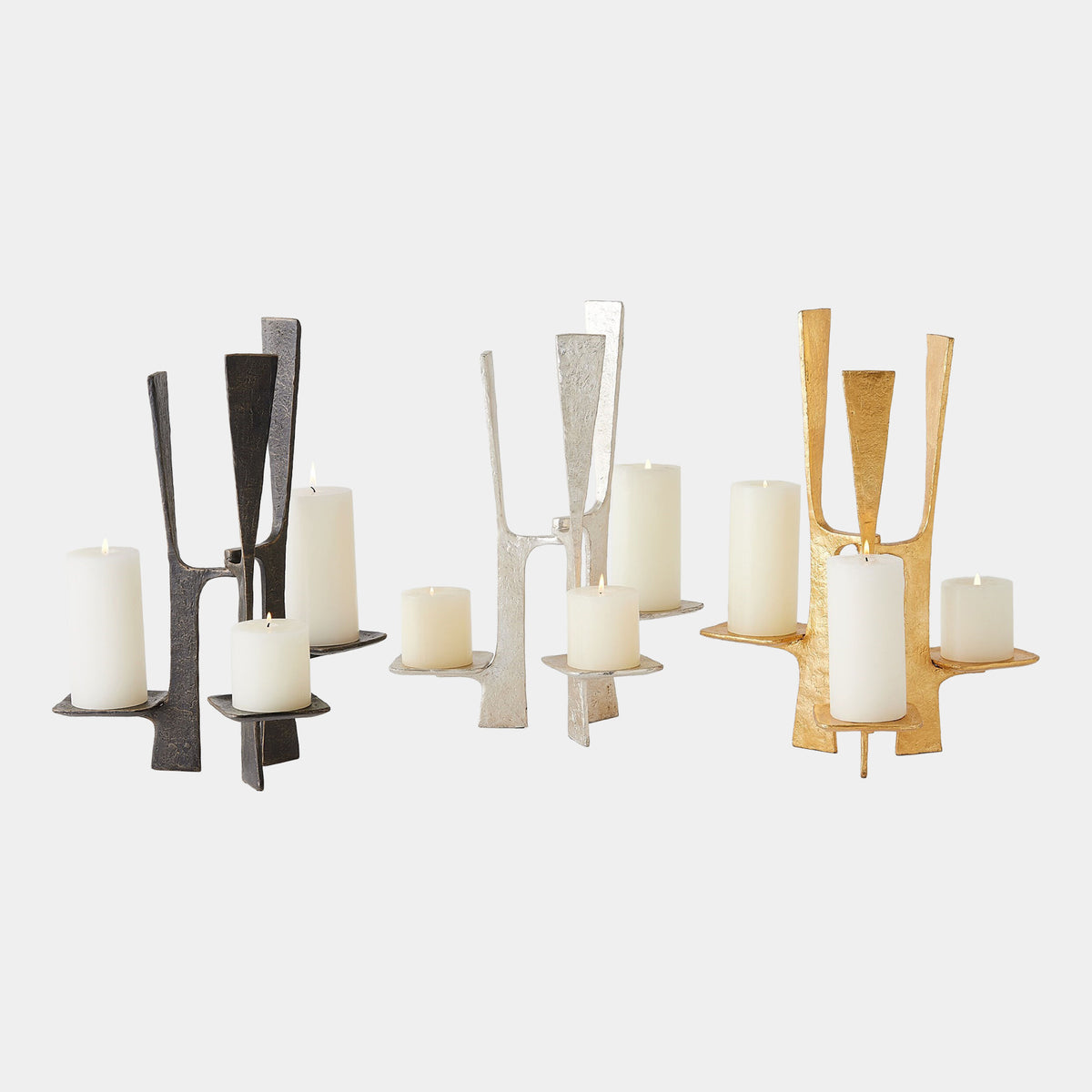 Triune Candleholder