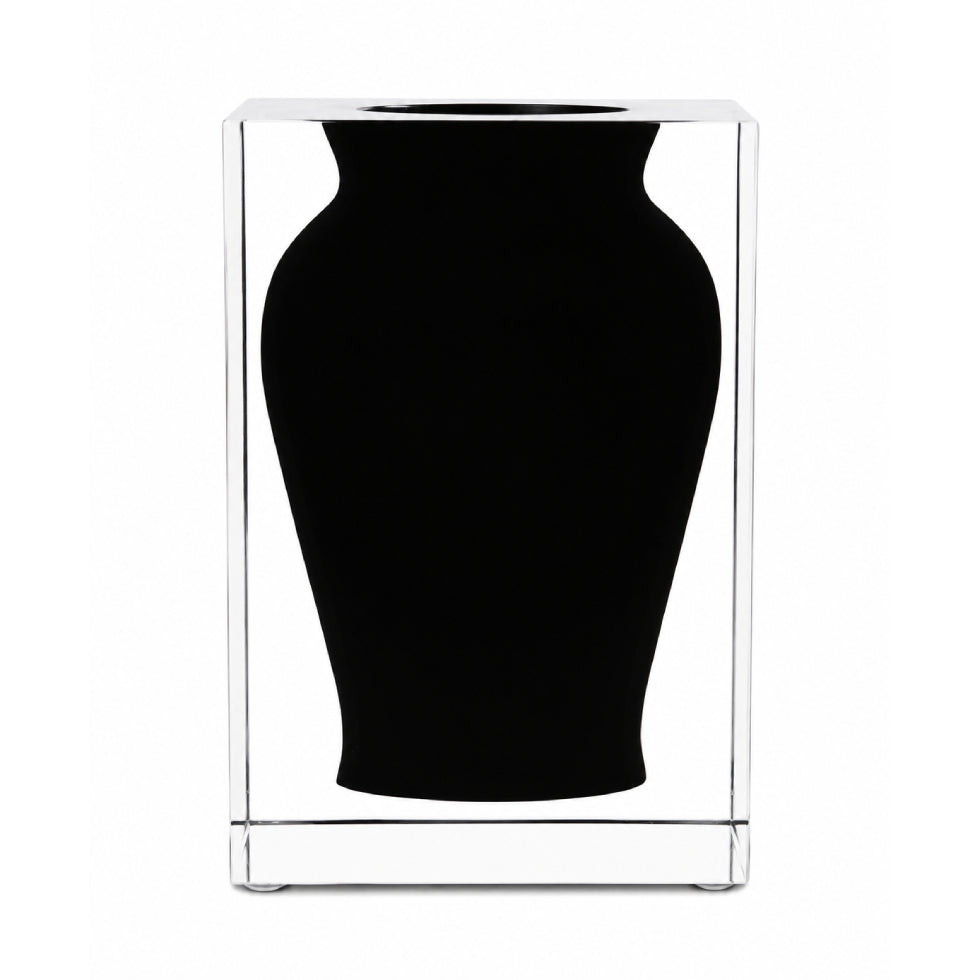 Heritage Black Bud Vase