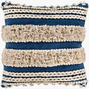 The Cozy Knot Pillow 18x18 Navy Throw Pillows