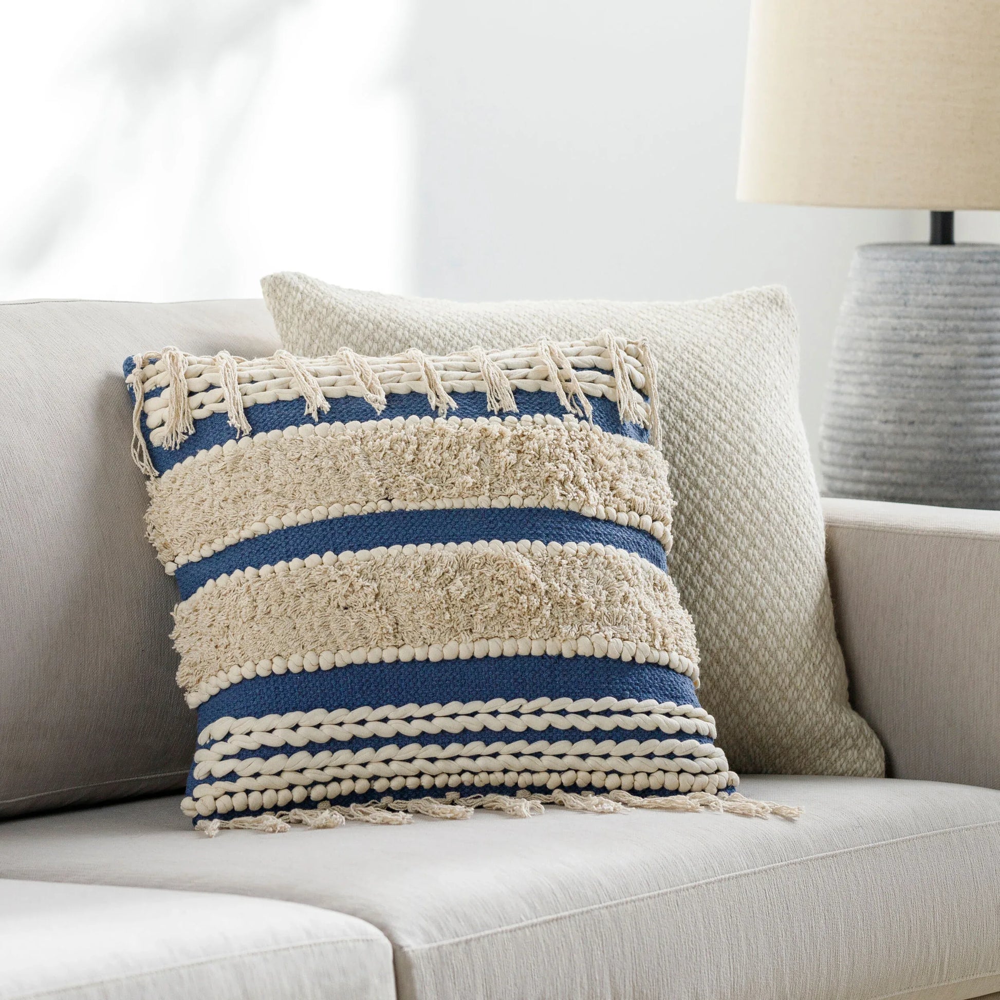 The Cozy Knot Pillow 18x18 Throw Pillows