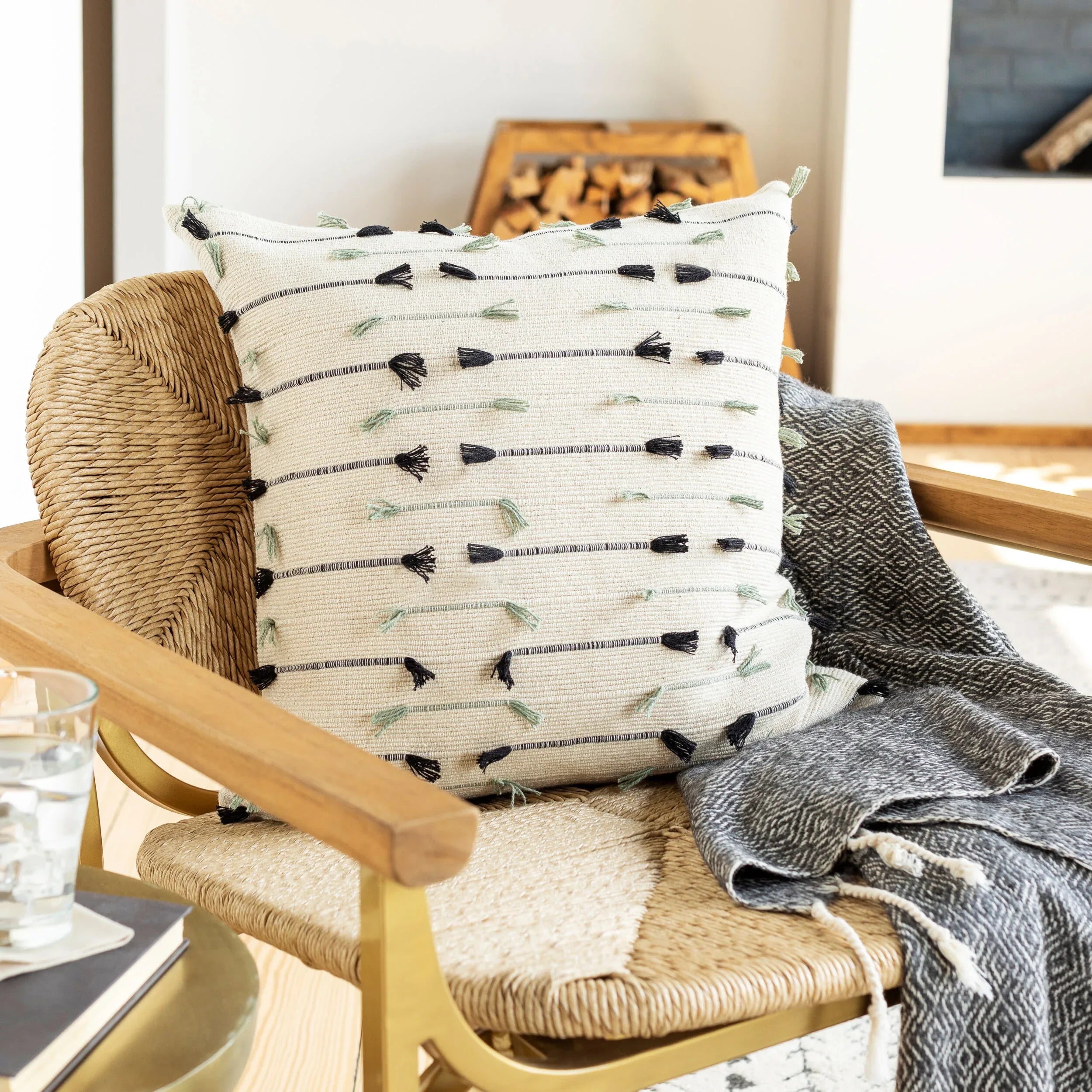 Dot & Thread Pillow Throw Pillows