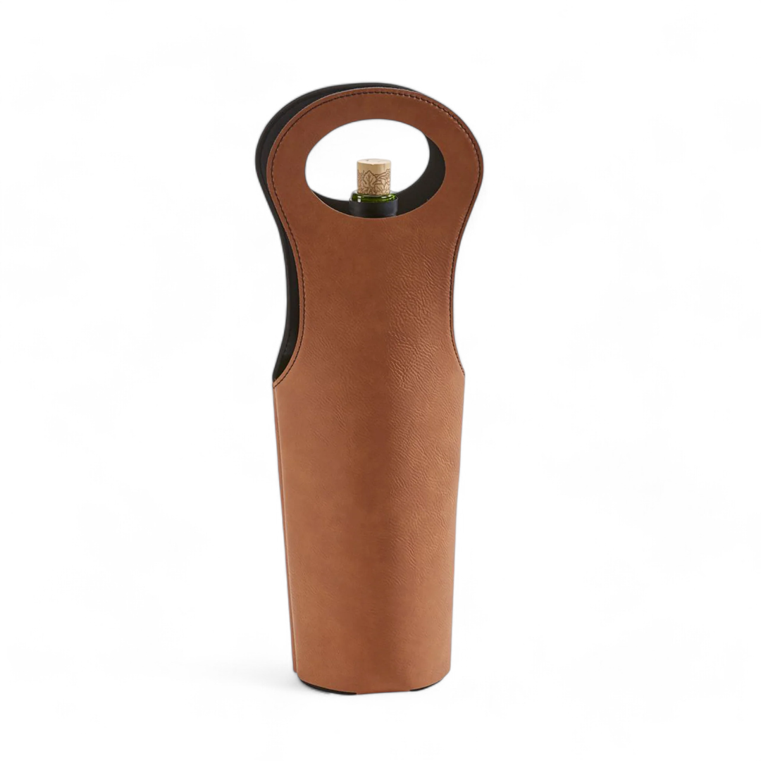 Leatherette Wine Holder