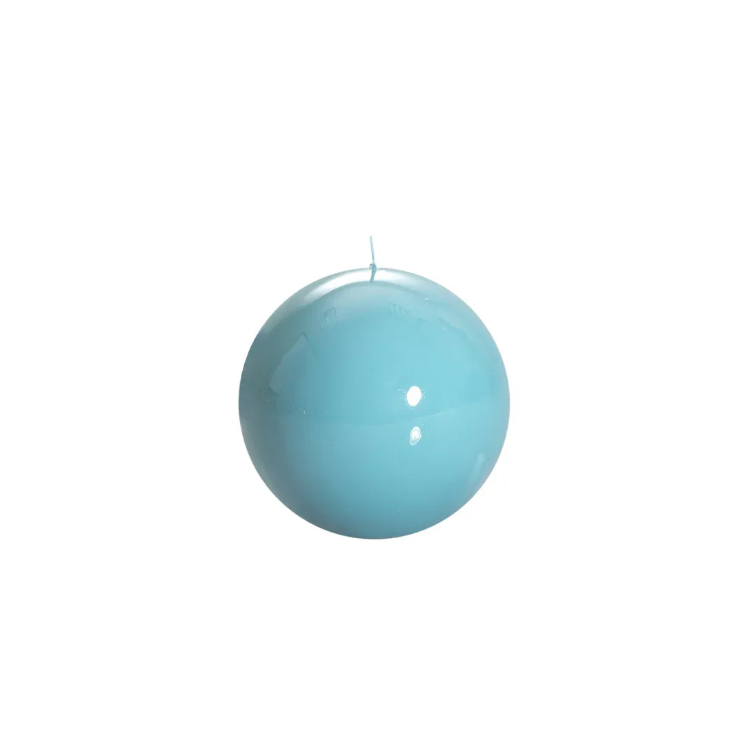 Meloria Ball Candle Medium Light Blue Candles