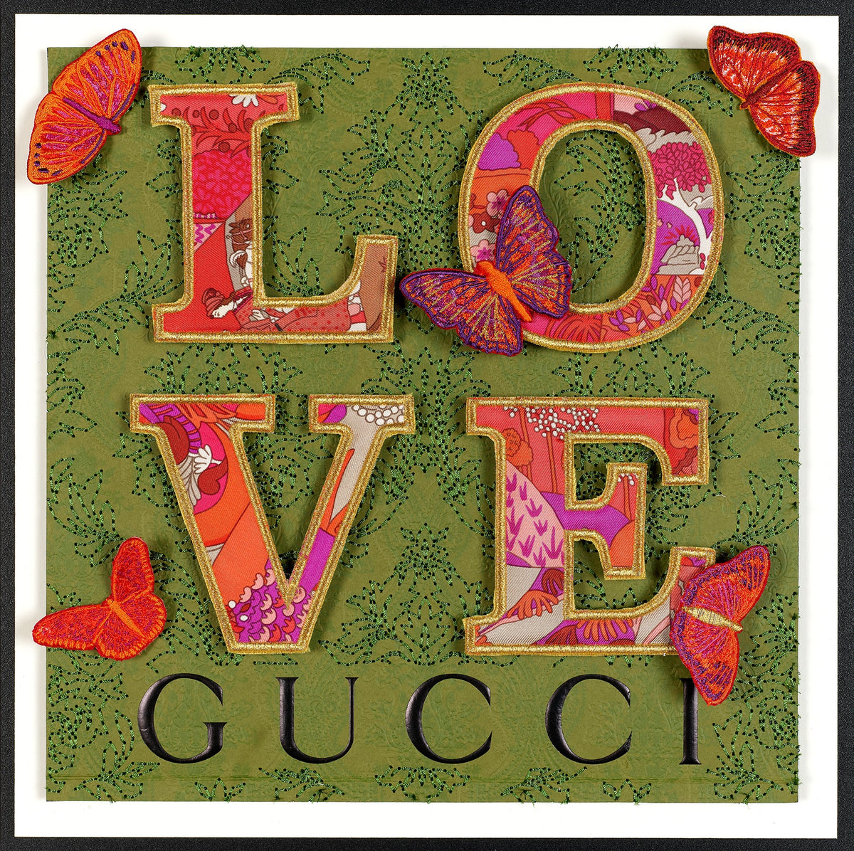 Gucci Love 12"x12"