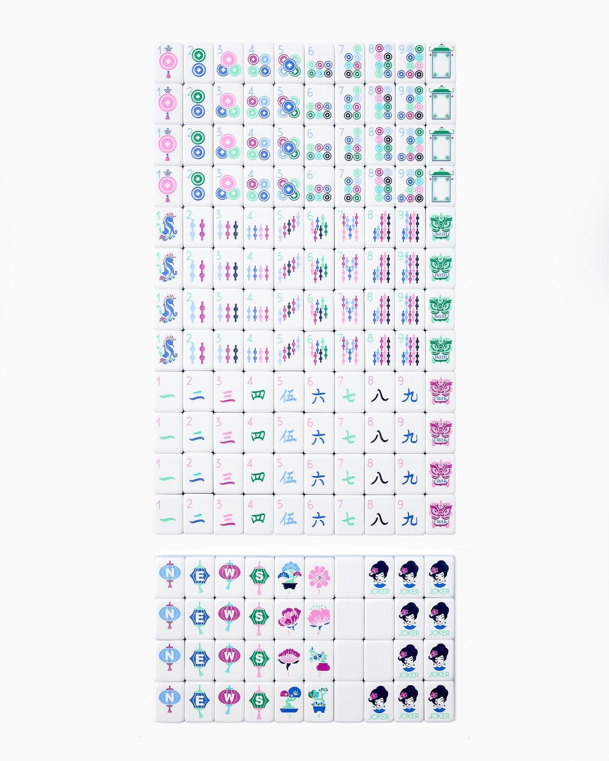 Mahjong Tile Set