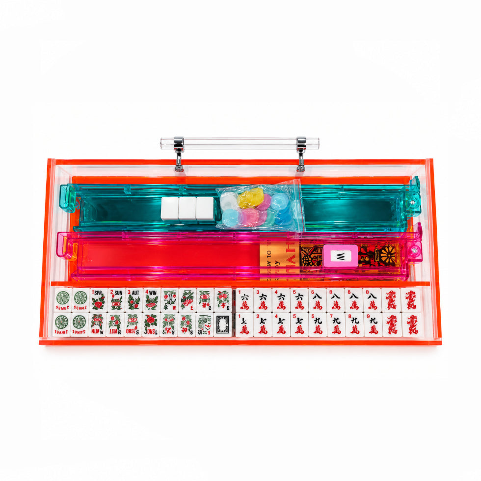 Luxe Acrylic Mahjong Set