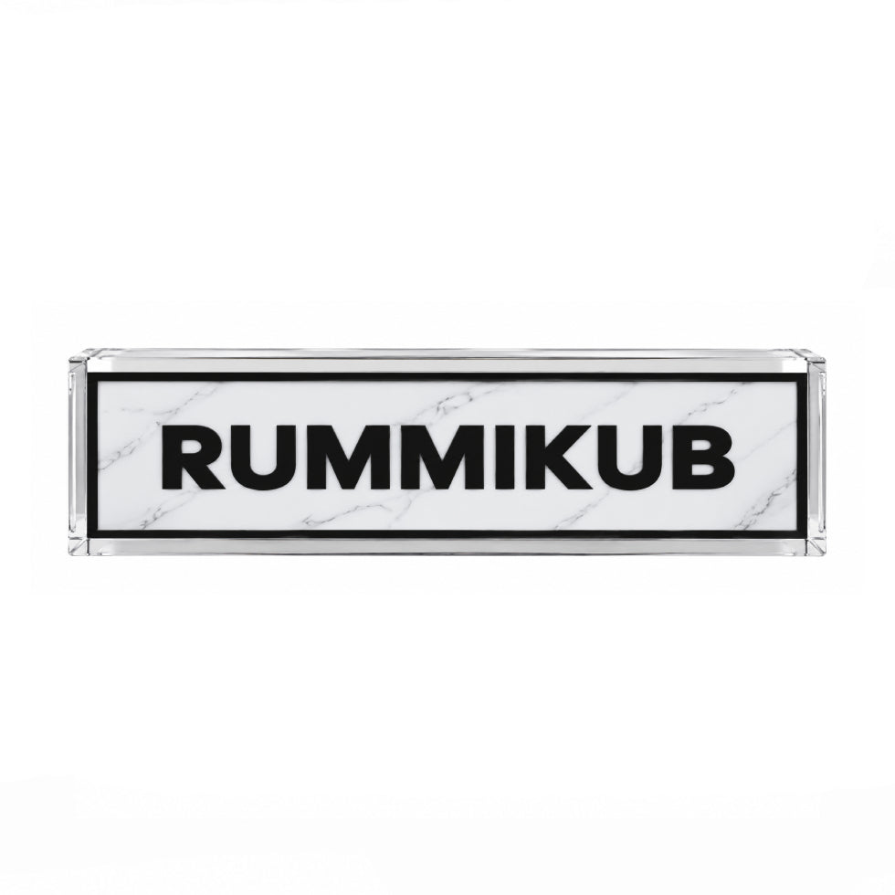 Luxe Acrylic Rummikub Game