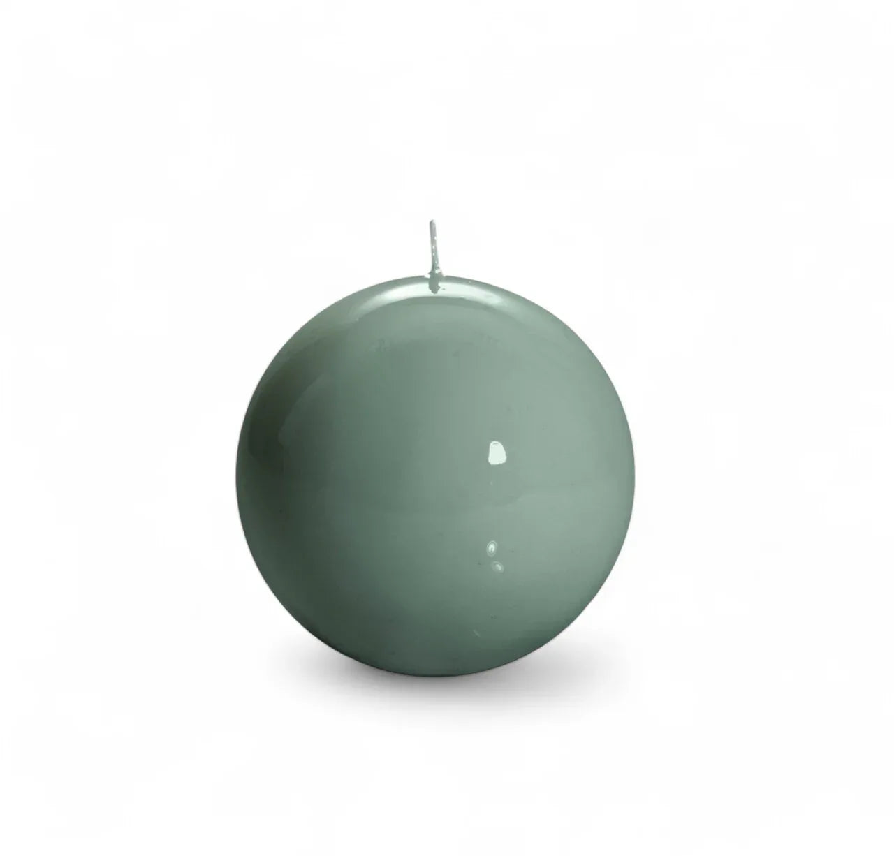 Meloria Ball Candle Small Jade Green Candles