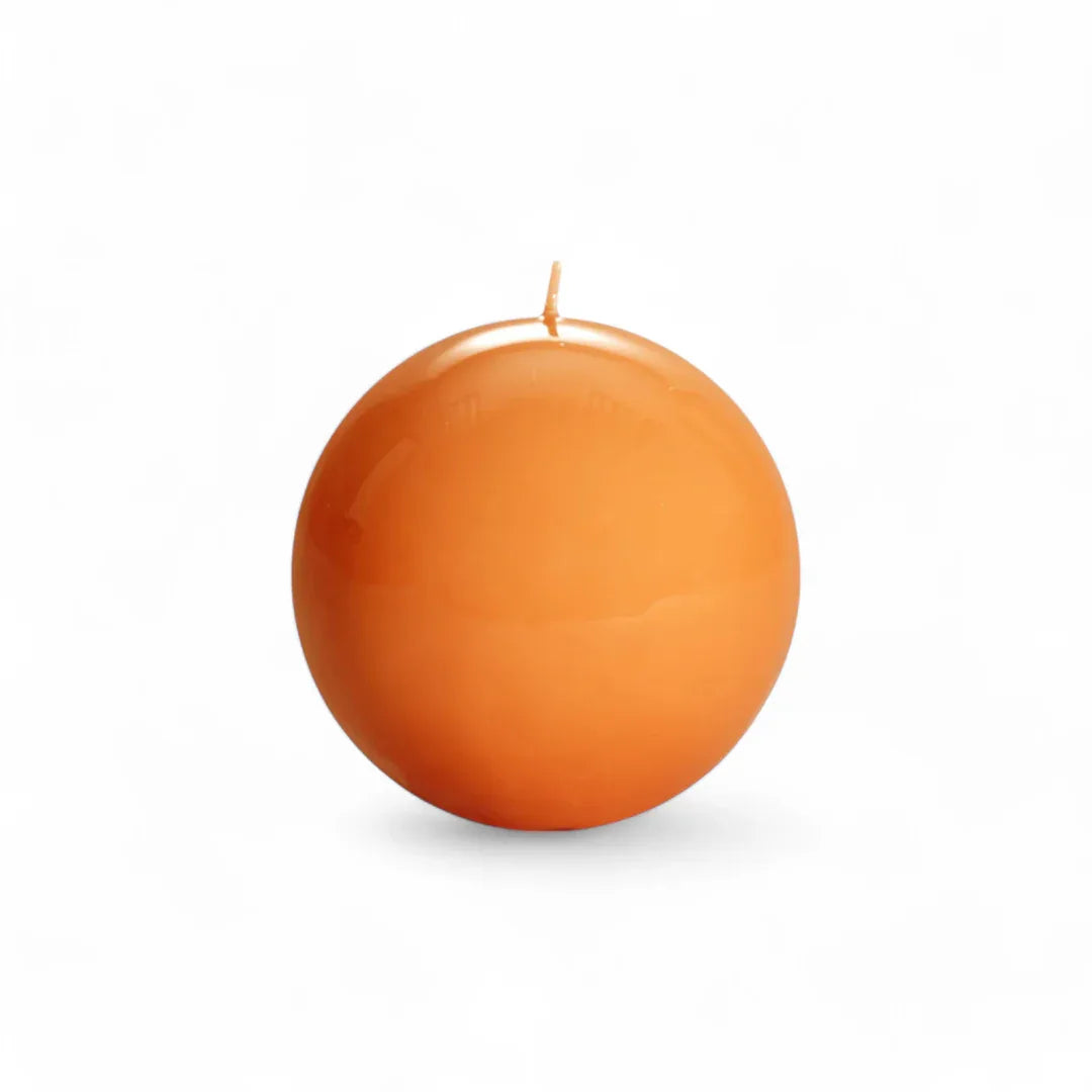Meloria Ball Candle Small Orange Candles