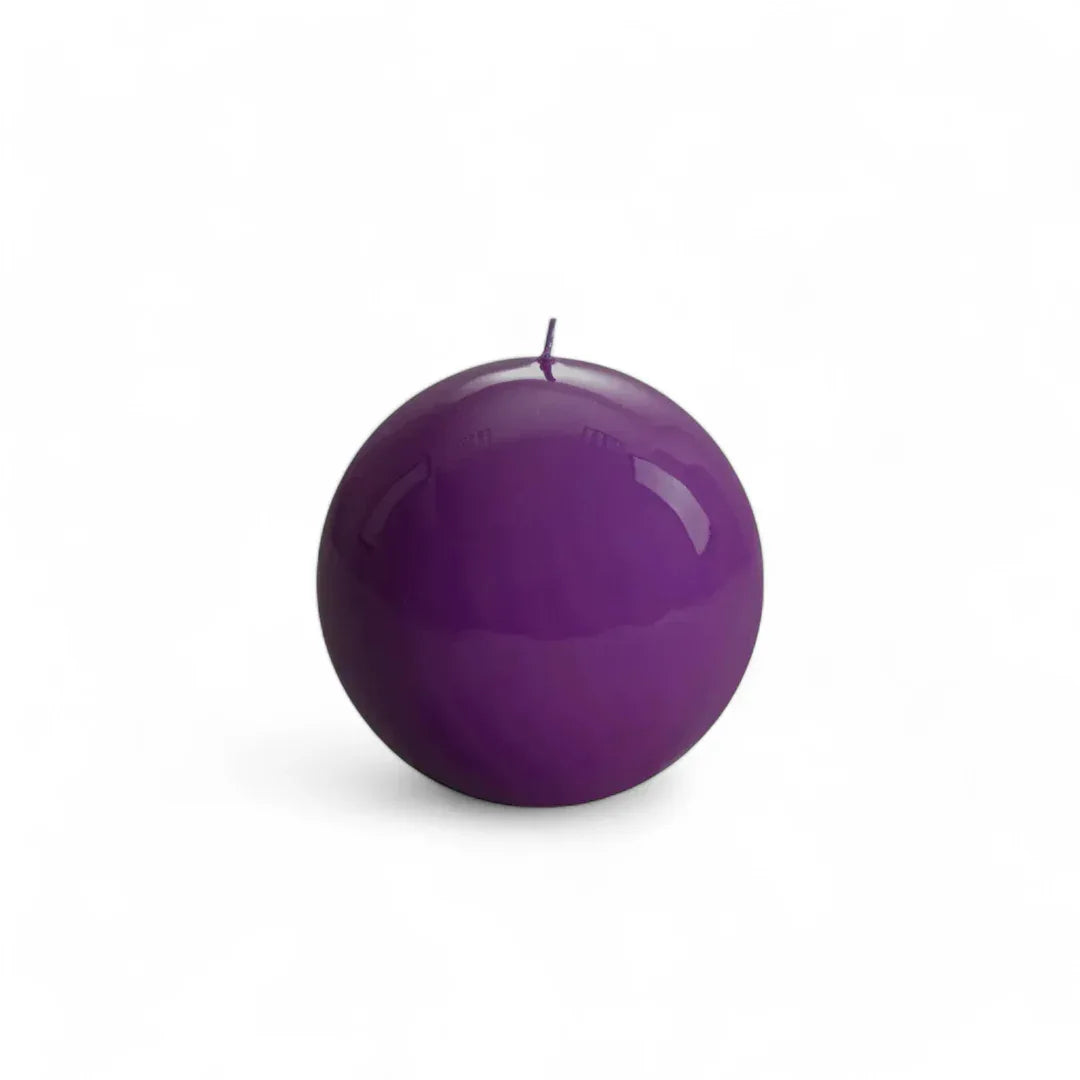 Meloria Ball Candle Small Purple Candles
