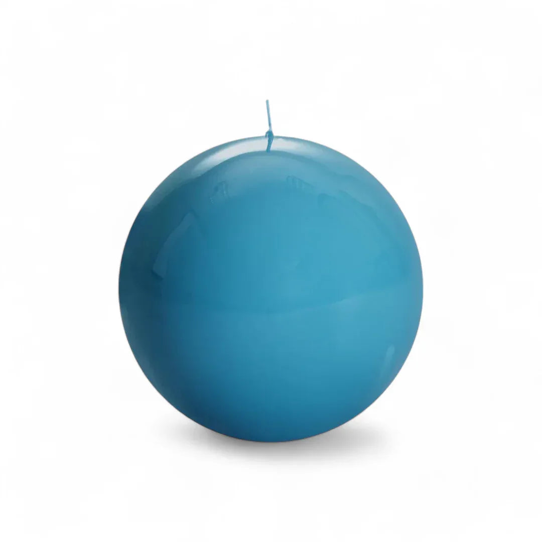 Meloria Ball Candle Medium Turquoise Candles
