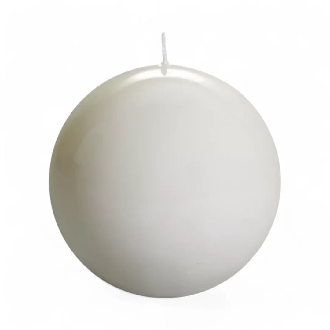 Meloria Ball Candle Large White Candles
