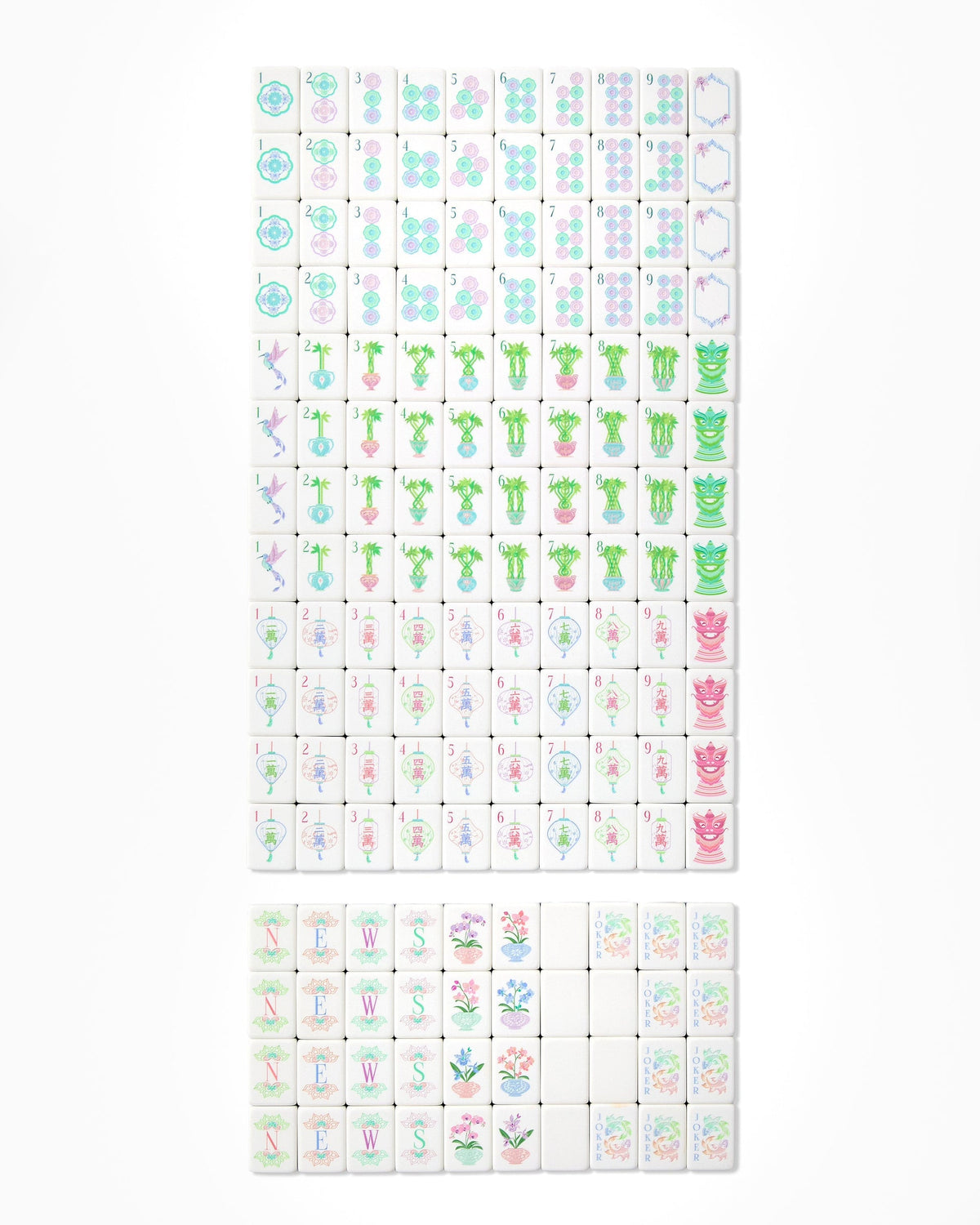 Mahjong Tile Set