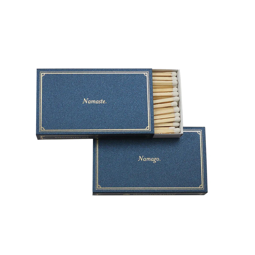 Funny Quote Matches Namaste Matchboxes & Lighters