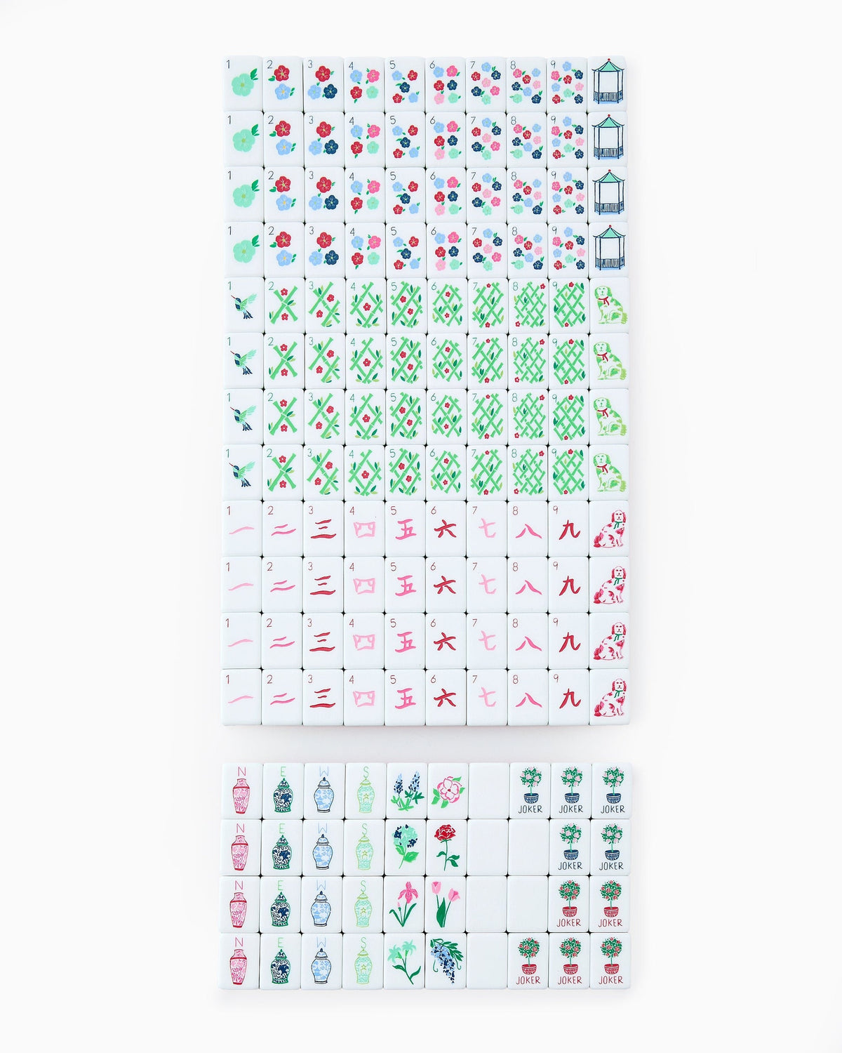 Mahjong Tile Set