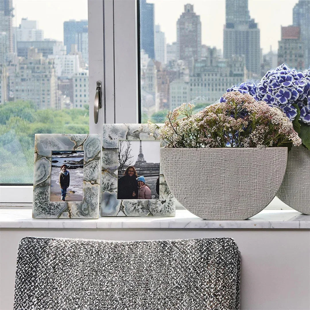 Natural Agate Frame Picture Frame