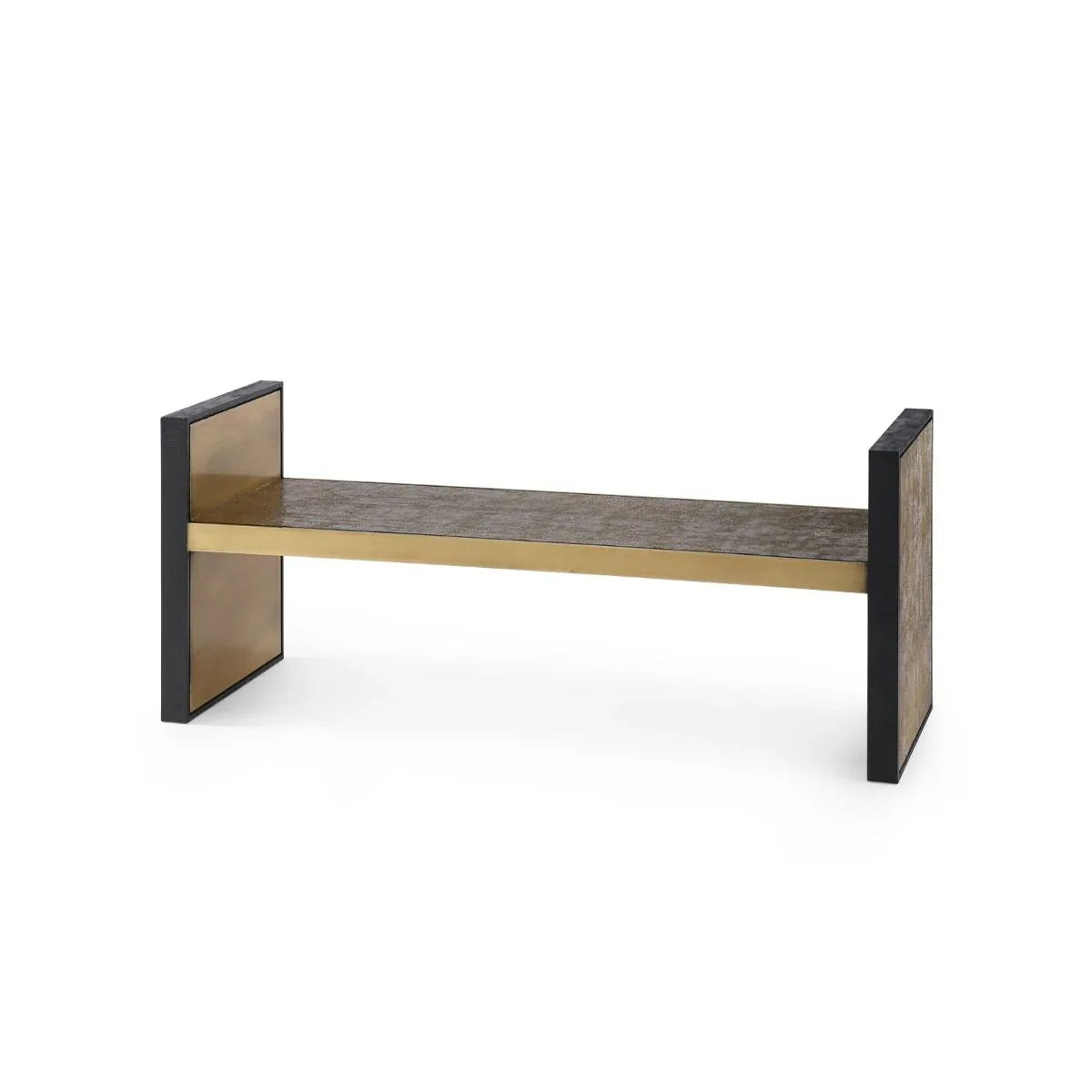 Atlas Bench/Coffee Table with Glass Top Furniture
