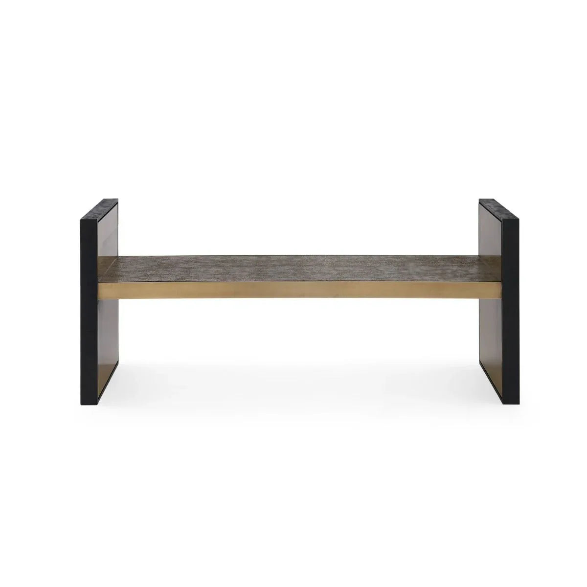 Atlas Bench/Coffee Table with Glass Top Furniture