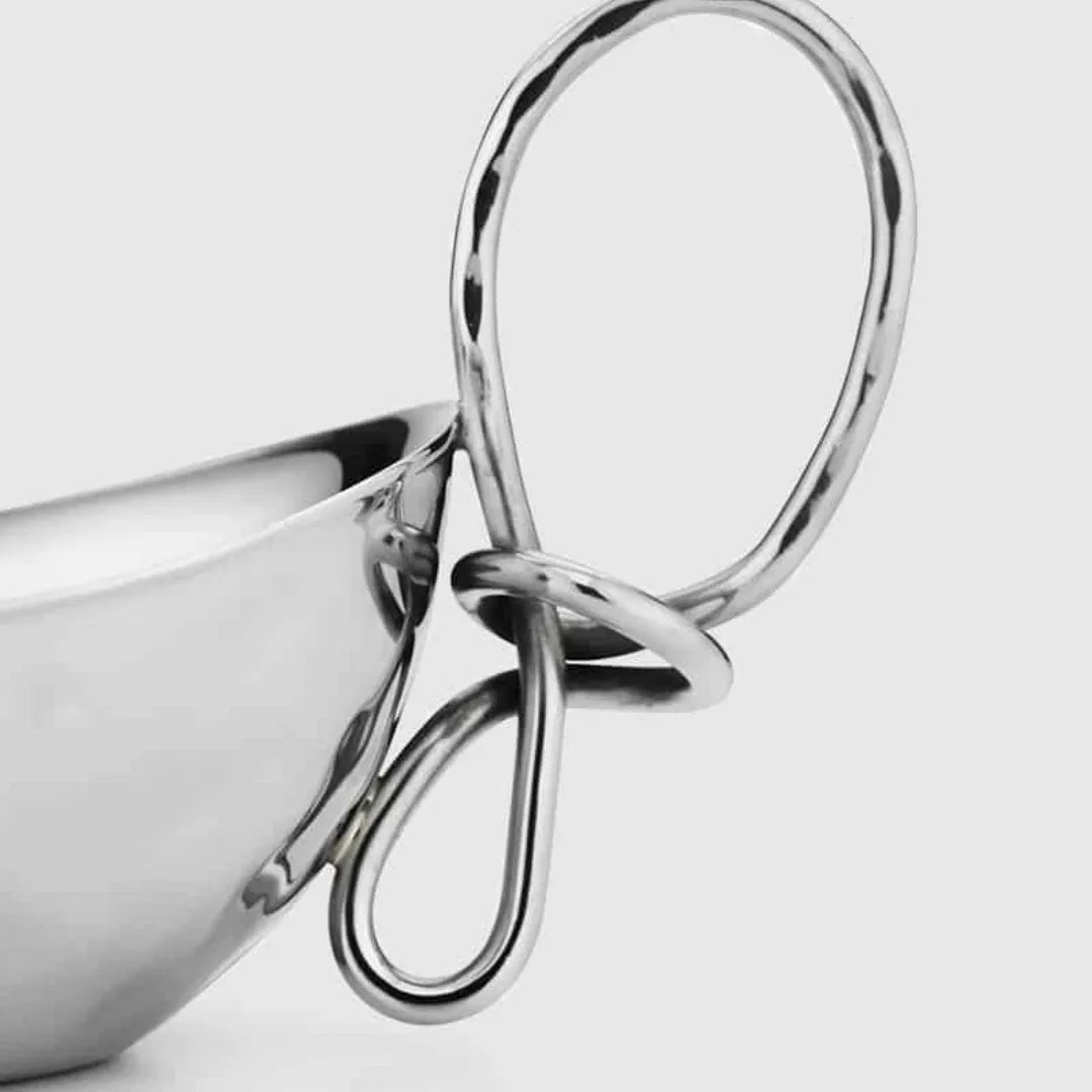 Opus Gravy Bowl with Double Loop Handle Gravy Boat