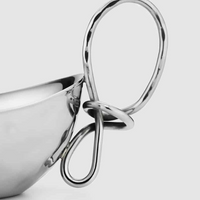 Opus Gravy Bowl with Double Loop Handle.