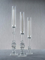 Valentina Crystal Candle Holder Votives, Hurricanes & Candleholders