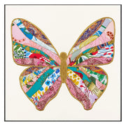 Painted Butterfly Artwork | 26" x 26"