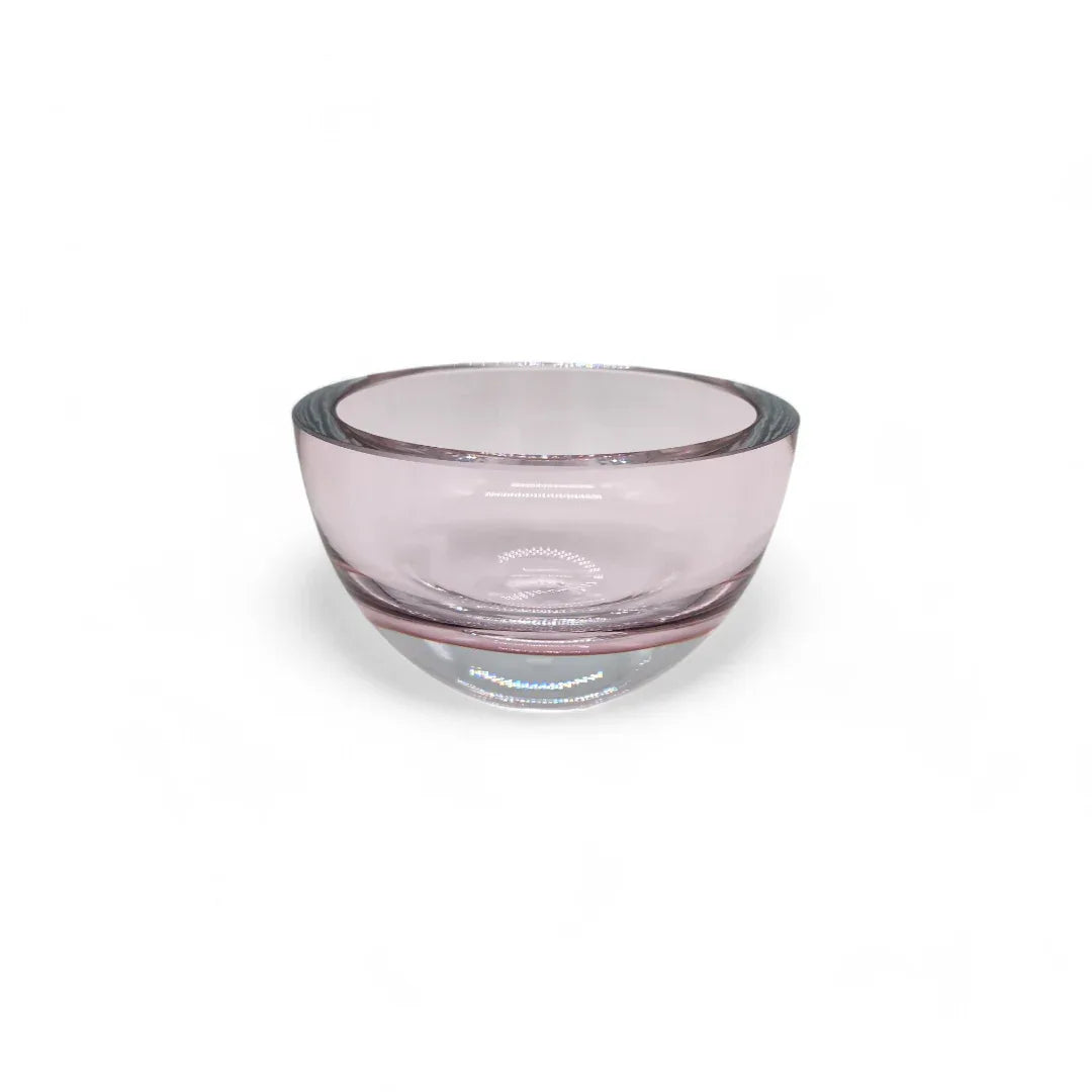 Penelope Crystal Bowl Pink Baskets & Bowls