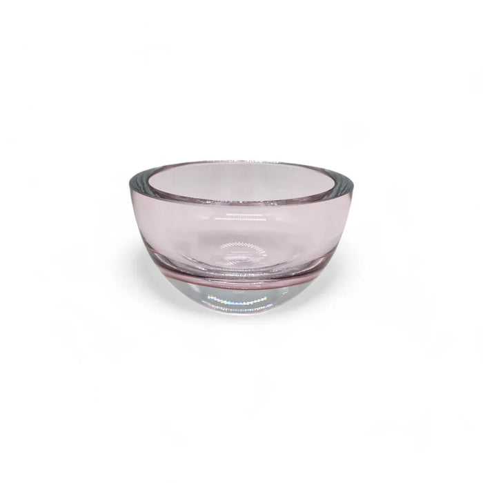 Penelope Crystal Bowl Pink Baskets & Bowls