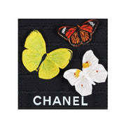 Petite Butterfly Swarm 5x5 CHANEL Black Art
