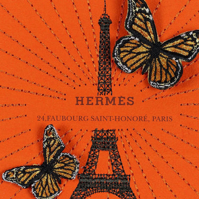 Petite Eiffel Tower Hermes 5x5