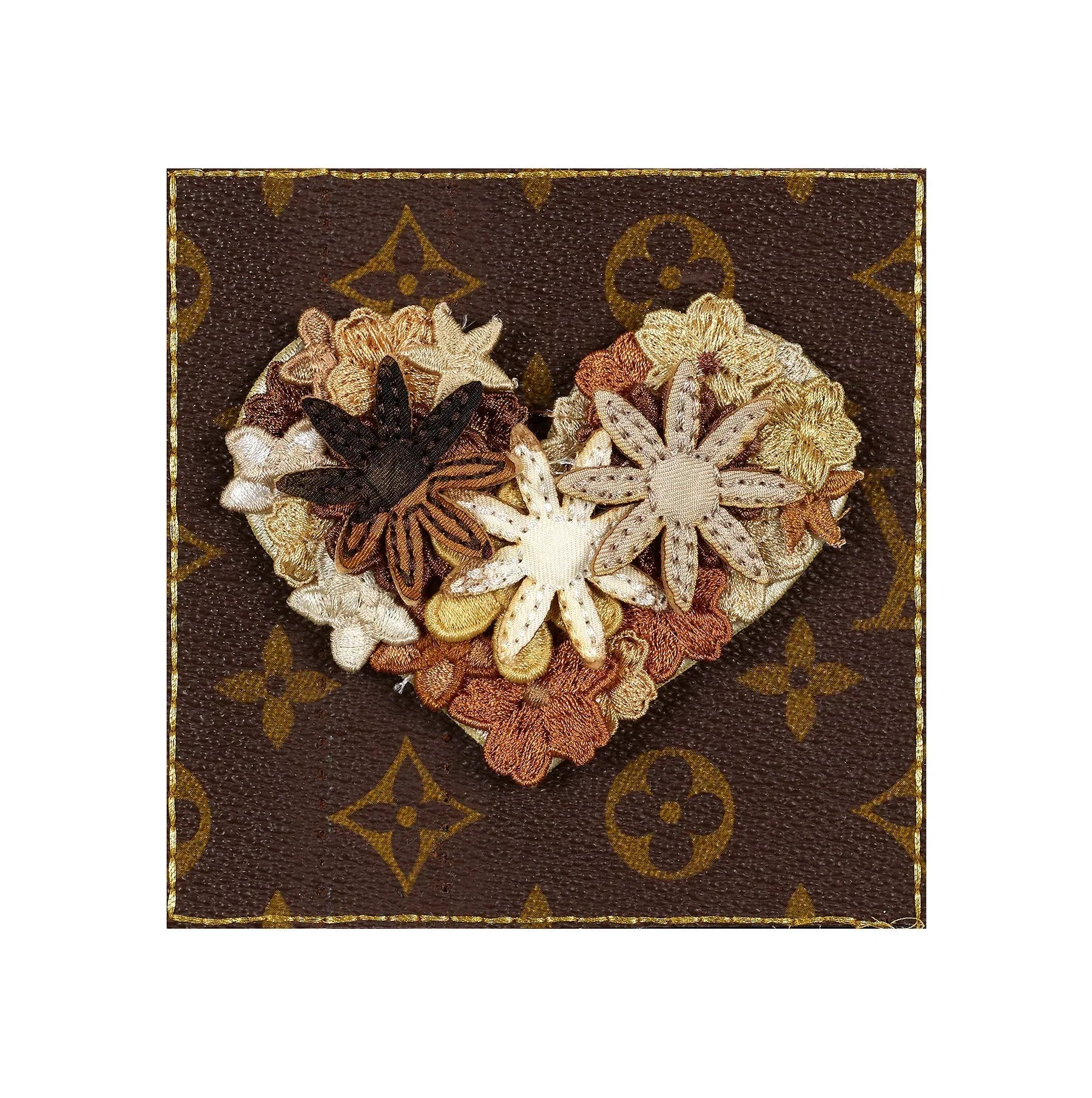 Petite Gypsy Heart 5x5 Art