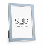 Powder Enamel & Silver Frame